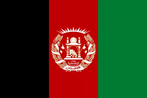 Флаг Афганистана