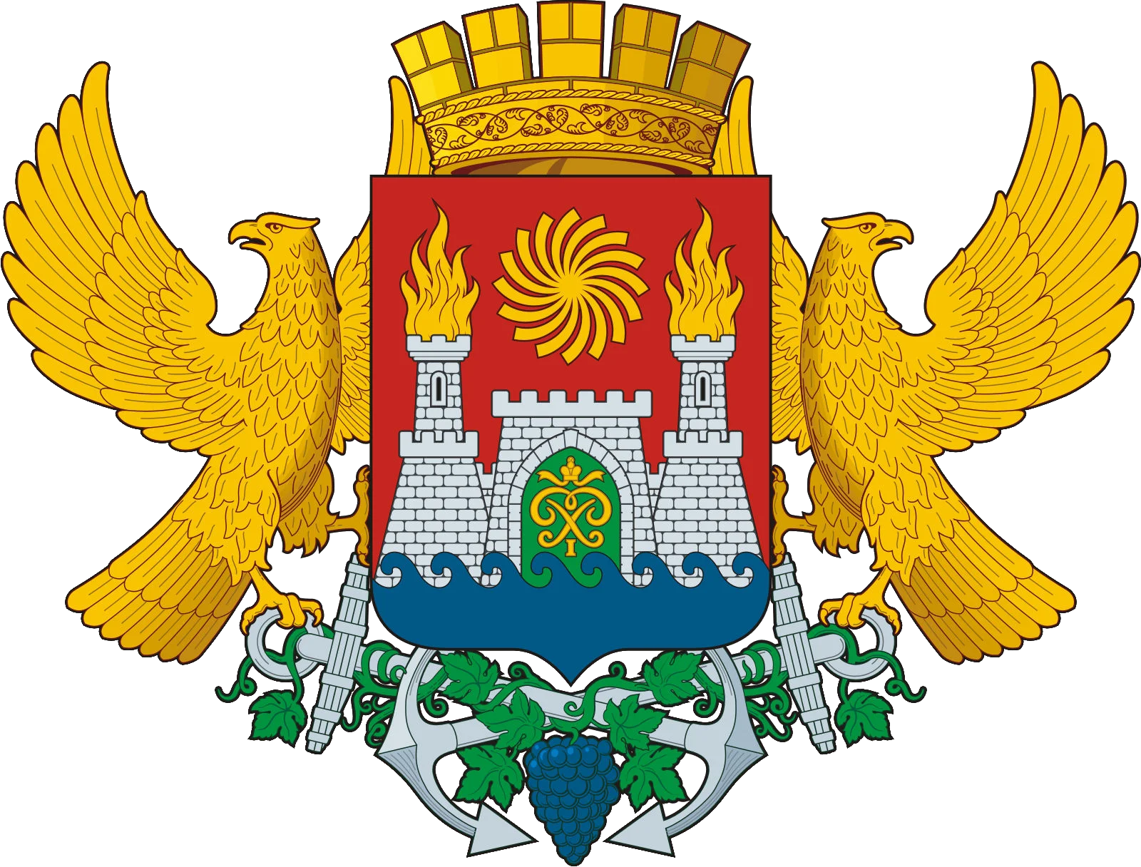 Герб Махачкалы